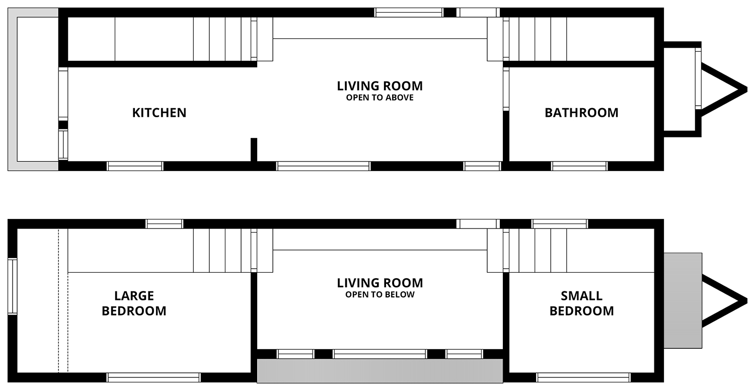 Tiny house made on floorplanner.com